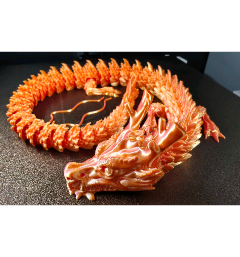 „Rytų Vėjo Drakonas“ (FLEXY 3D spausdinta figūrėlė)