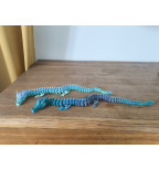 Kinų mitologinis FLEXY drakonas (1-2 spalvų arba daugiaspalvis)