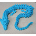 Chinese mythological FLEXY dragon (1-2 colors or multicolored)