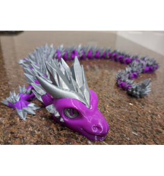 Šiaurės Pašvaistės Drakonas“ (FLEXY 3D spausdinta figūrėlė)