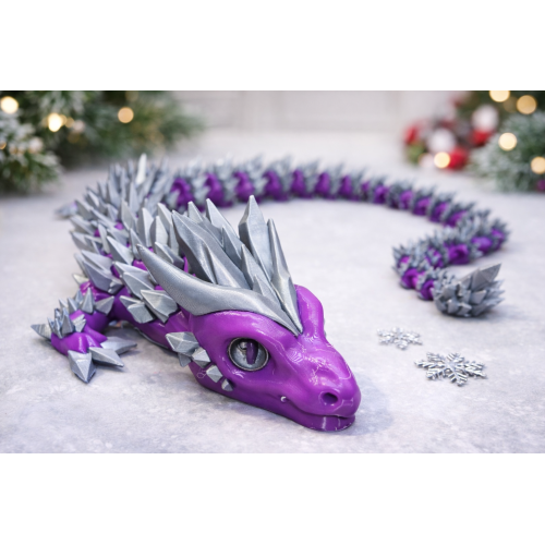 Põhjavalguse Draakon (FLEXY 3D prinditud figuur)