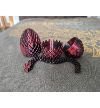 „Žvynų Sargai“ – drakoniuko ir gyvatėlės rinkinys (FLEXY 3D)