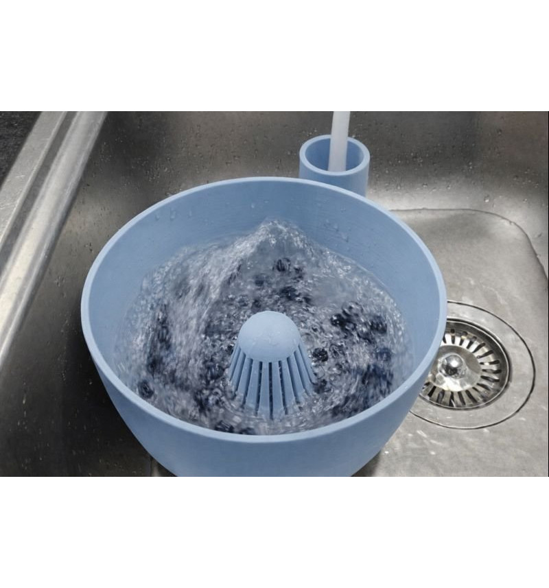 „HydroSūkurys“ – vaisių ir daržovių plovimo dubuo (vortex)