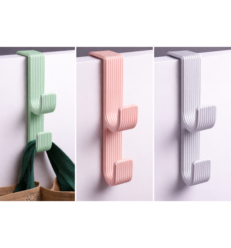 „Durų Dvigubas Kabliukas“ – pakabinamas laikiklis 35 mm durims