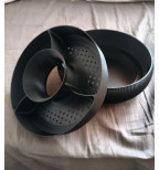 „Pistacijų Karalius“ – didelis dubuo su lukštų centru