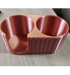 „Vonios Duetas“ – vatos diskelių ir ausų krapštukų laikiklis