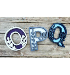 Dekoratyvinės Gėlių Raidės (lotynų abecėlė)