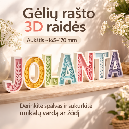 Dekoratiivsed Lille Tähed (ladina tähestik)