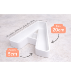 Raidžių ir Skaičių Dėžutės Dekorui (0-9, nuo A-Z)