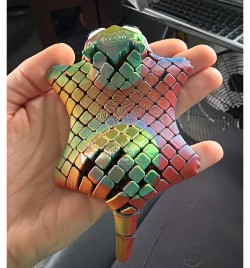 Vaivorykštinė Manta – lankstus žaisliukas