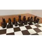 Linksmas Personažų Šachmatų Rinkinys