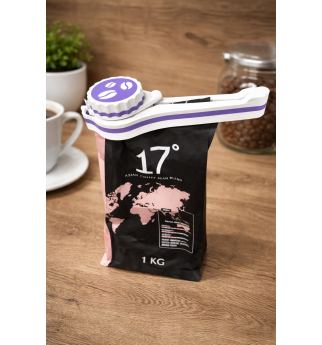 Daugkartinis Kavos Maišelio Spaustukas „Kavos Sargas“