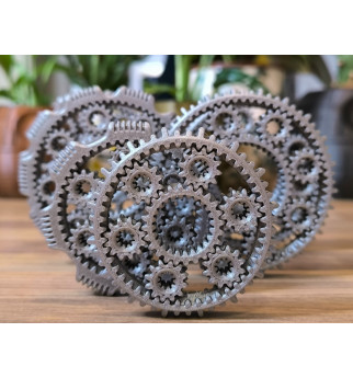 Pavarų Žiedas – Fidget Spinneris Ant Piršto