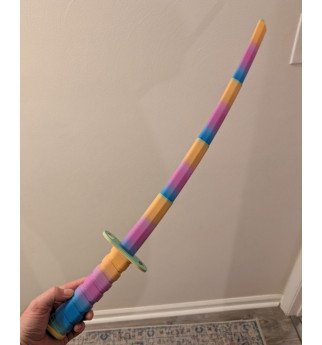 Išsiskleidžianti Katana „Tylus Ašmenys“