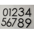 Modern address numbers for facade (15 cm)