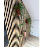 Sieninis vazonas su drenažu „Diamond“