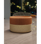 Mažas dekoratyvinis vazonas su tekstūra