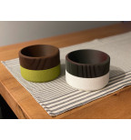 Mažas dekoratyvinis vazonas su tekstūra