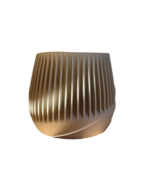 Tekstūrinis vazonas augalams namuose