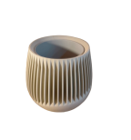 Tekstūrinis vazonas augalams namuose