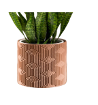 Modernus vazonas su „labirinto“ tekstūra