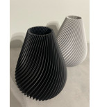 Dekoratyvinis spiralinis vazonas interjerui