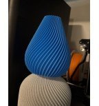 Dekoratyvinis spiralinis vazonas interjerui