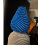 Dekoratyvinis spiralinis vazonas interjerui