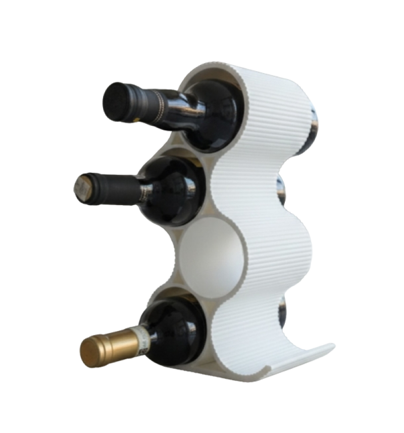 Stilingas vyno stovas virtuvei ar barui