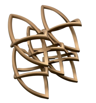 Modernus vyno stovas 5 buteliams