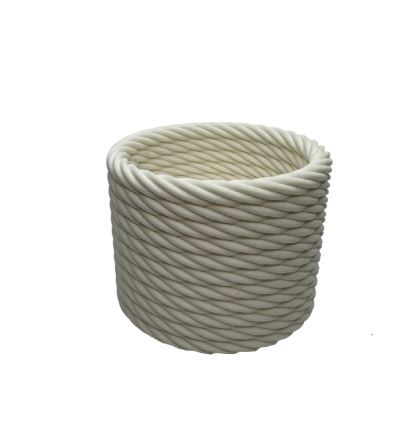 Virvės rašto vazonėlis mažiems augalams