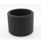 Virvės rašto vazonėlis mažiems augalams