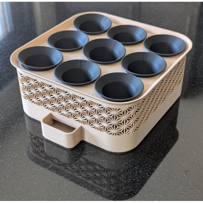 Modular seedling kit for 9 places