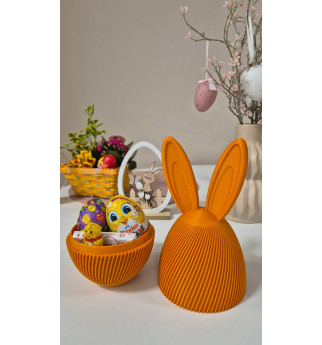 Velykinis kiaušinis su zuikio ausimis ir užraktu