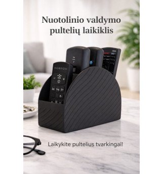 Nuotolinio valdymo pultelių laikiklis