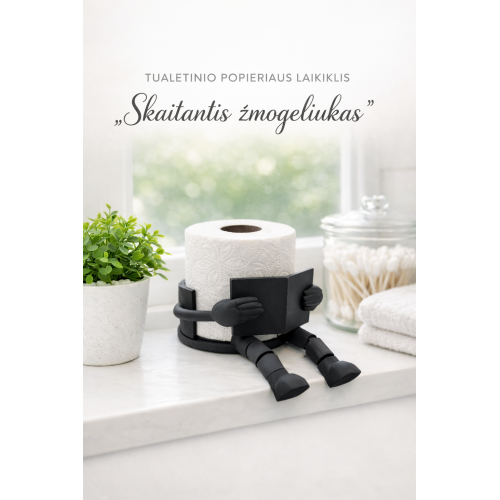 Tualettpaberi hoidja „Skaitantis žmogeliukas