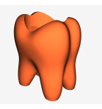 Dantų šepetėlių laikiklis „Dantukas“