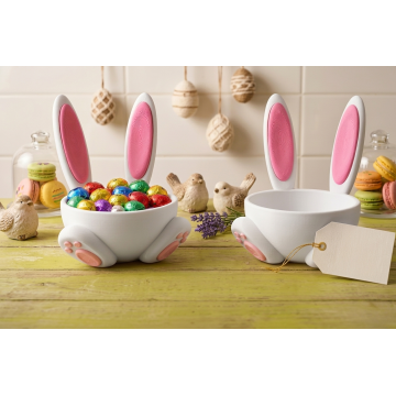 Easter bunny bowl