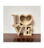 Love“ širdies rėmelis prisiminimams