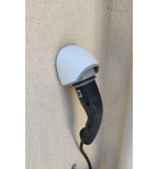 Type 2 įkrovimo kištuko laikiklis su apsauginiu gaubtu