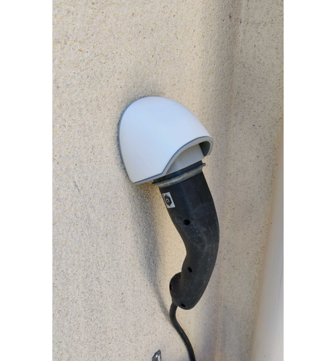 Type 2 įkrovimo kištuko laikiklis su apsauginiu gaubtu