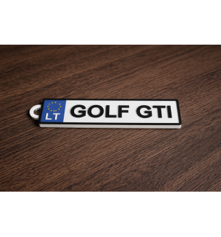 Numerių raktų pakabukai (3 vnt. rinkinys)