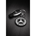 Kahevärviline Mercedes tüüpi võtmehoidja (2 tk)