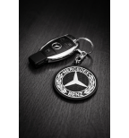 Dvispalvis Mercedes tipo raktų pakabukas (2 vnt.)