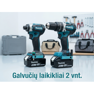 Makita antgalių laikiklis ant akumuliatoriaus – 2 vnt.