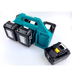 Makita 18V akumuliatorių laikiklis su rankena – 6 vietos