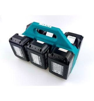 Makita 18V akumuliatorių laikiklis su rankena – 6 vietos