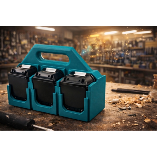 Makita 18V aku hoidja käepidemega – 6 kohta