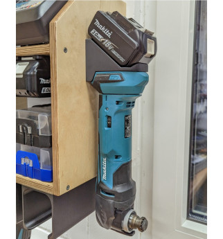 Tvirtas Makita 18V įrankių laikiklis dirbtuvėms