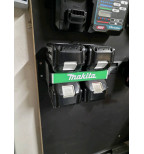 Makita baterijų laikiklis ant sienos 4 akumuliatoriams